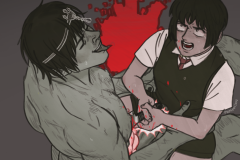 Little-Death-stabby-boys-homoerotic-stabbing-illustration